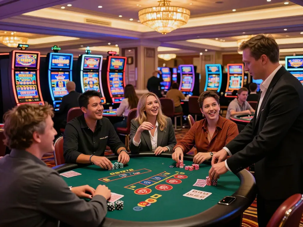 Casinos non gamblock UK players enjoying a vibrant casino scene.