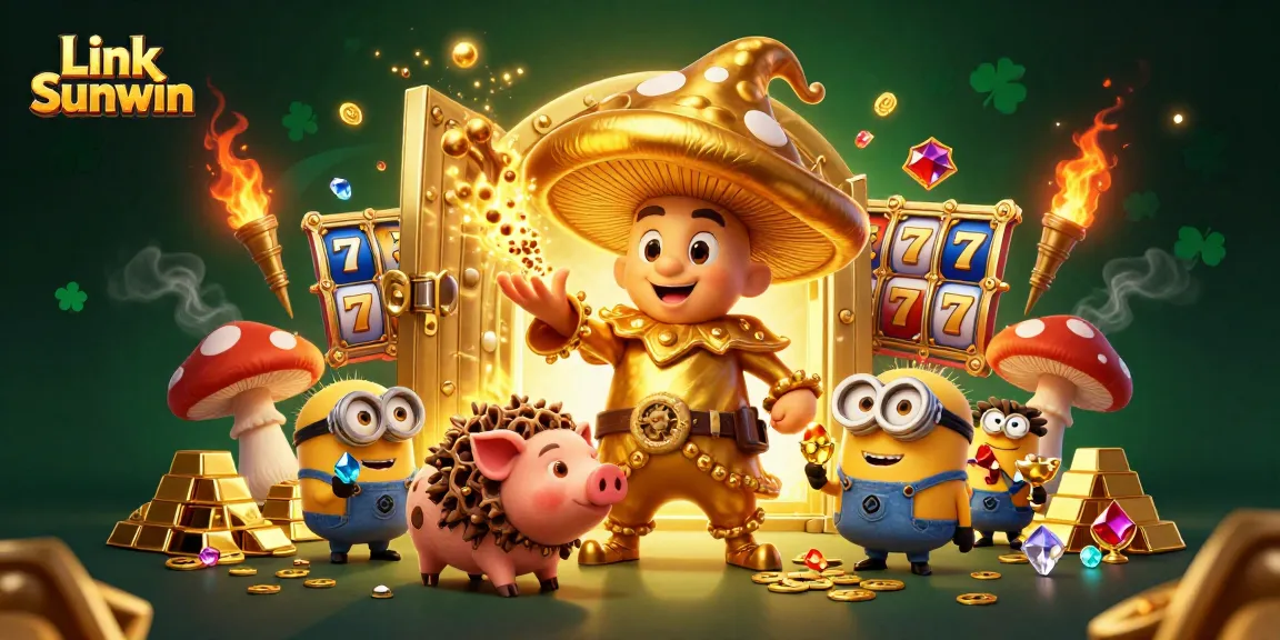 Spin the reels and win with Link Sunwin’s immersive slot adventure full of treasures.