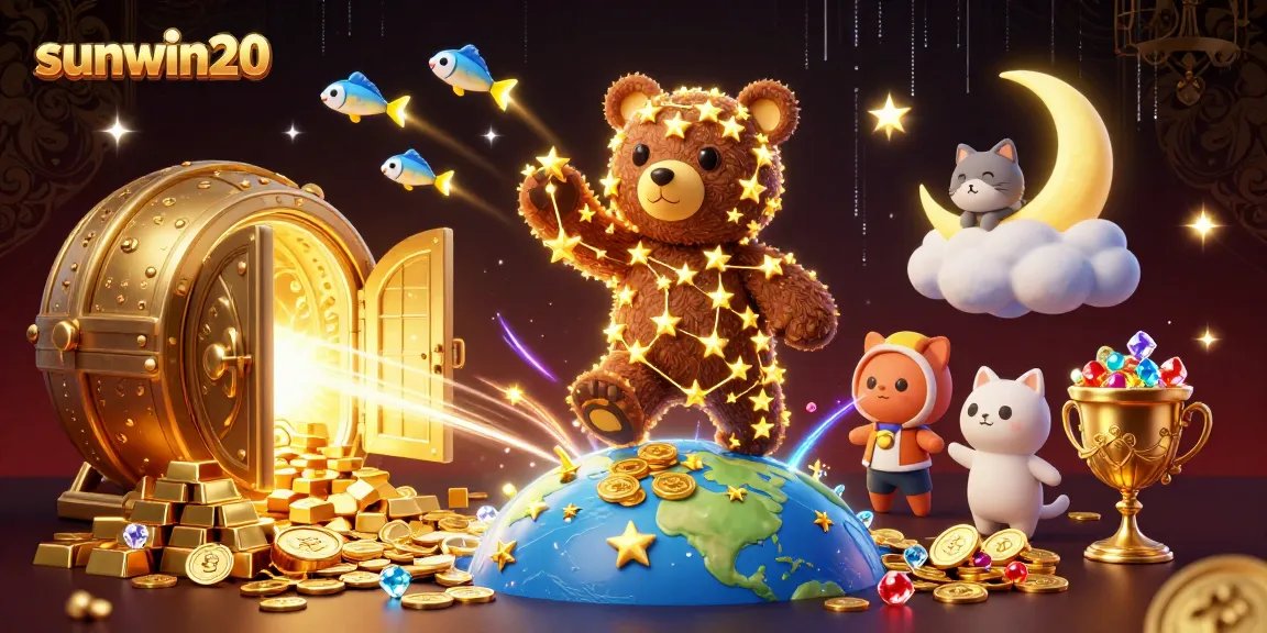 Experience exciting wins with sunwin20 as the golden treasure vault bursts with riches.